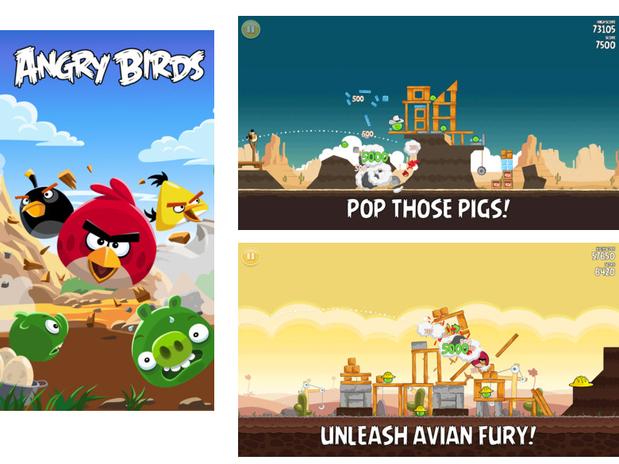 Screenshot Angry Birds for iPhone